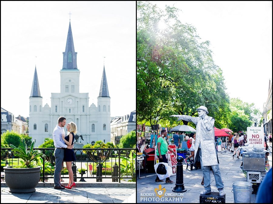 Tara + J.B proposal – New Orleans wedding photographers