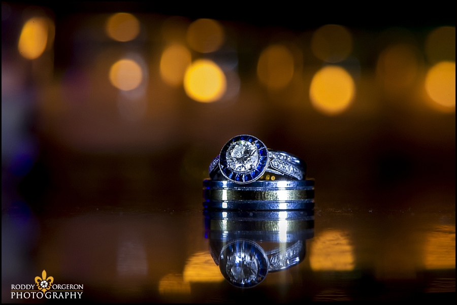 New Orleans ring shot - wedding