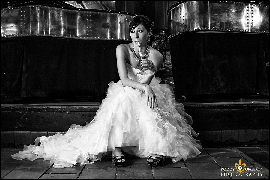 New Orleans bridal session