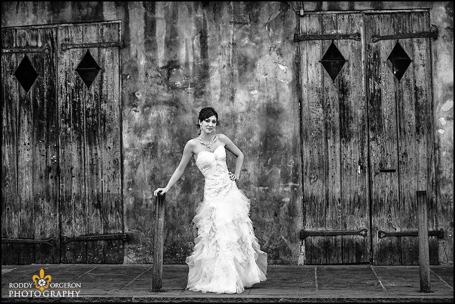 Bridal session in New Orleans