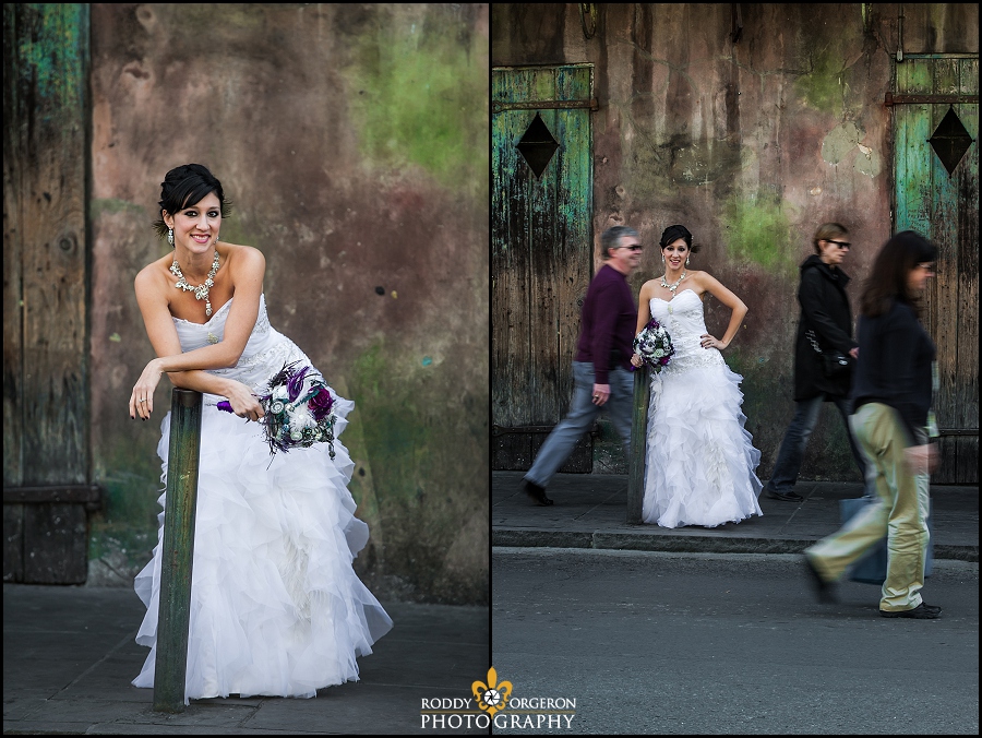 Bridal session in New Orleans