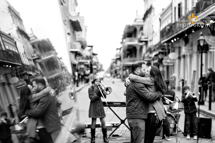 New Orleans Engagement Session on Frenchman Street in the French Quarter