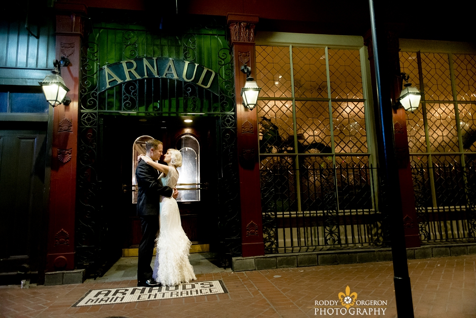 Arnaud’s restaurant wedding in New Orleans