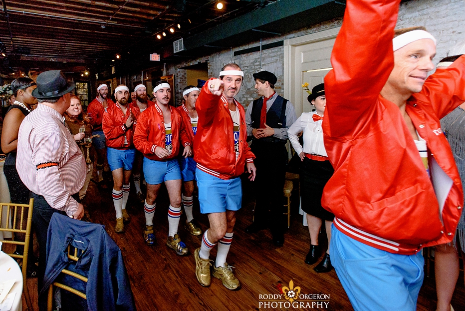610 Stompers at The Chicory wedding