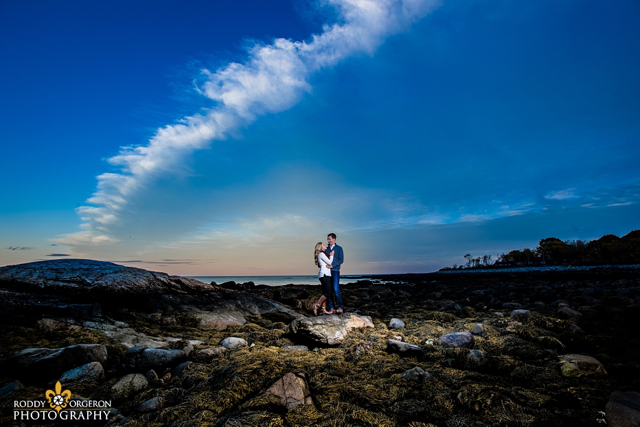 Odiorne Point State Park engagement session