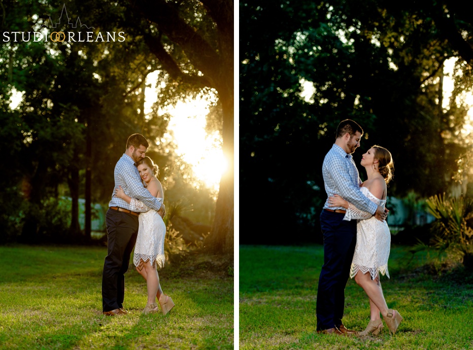 Engagement Session in New Orleans at City Park