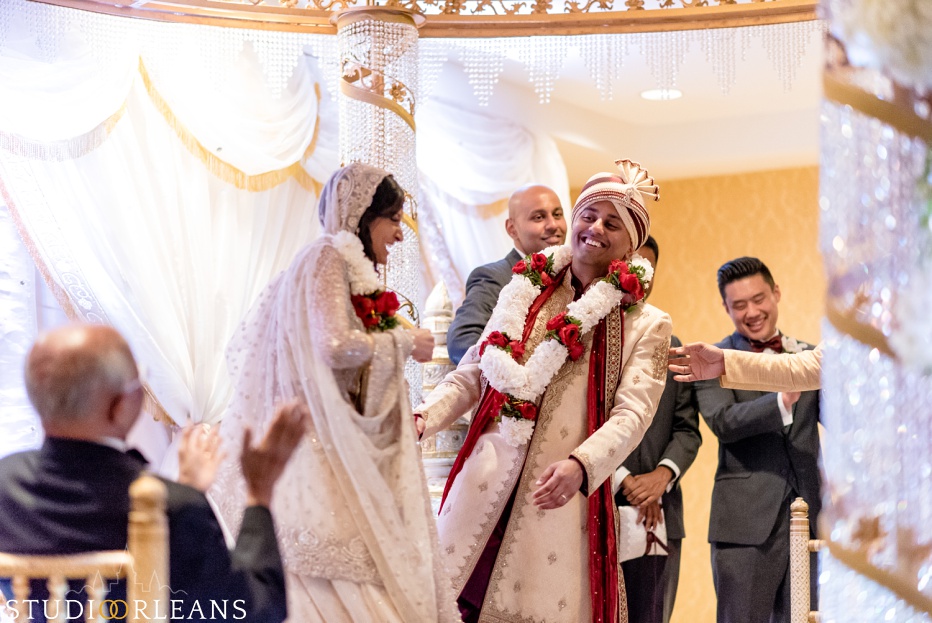 Indian wedding at the Roosevelt hotel in New Orleans