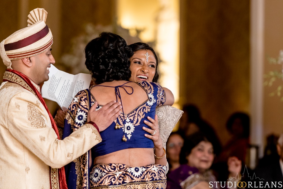 New Orleans Indian wedding reception -The Roosevelt hotel 