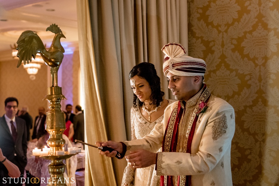 The Roosevelt hotel Indian wedding reception