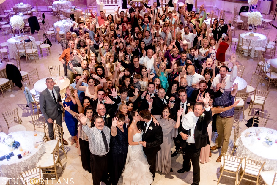 The entire wedding at The Balcony Ballroom