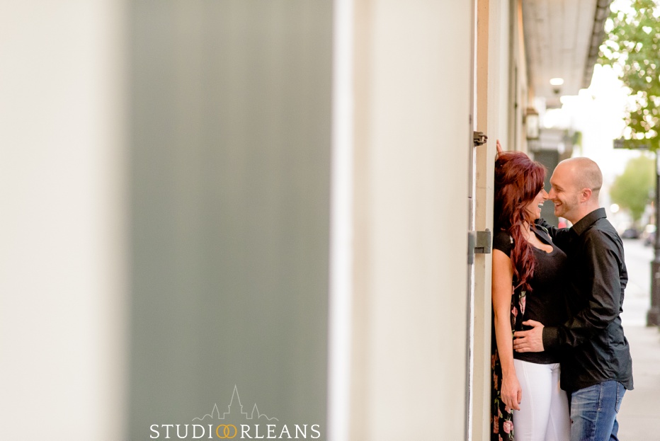 Engagement Session in the French Quarter of New Orleans