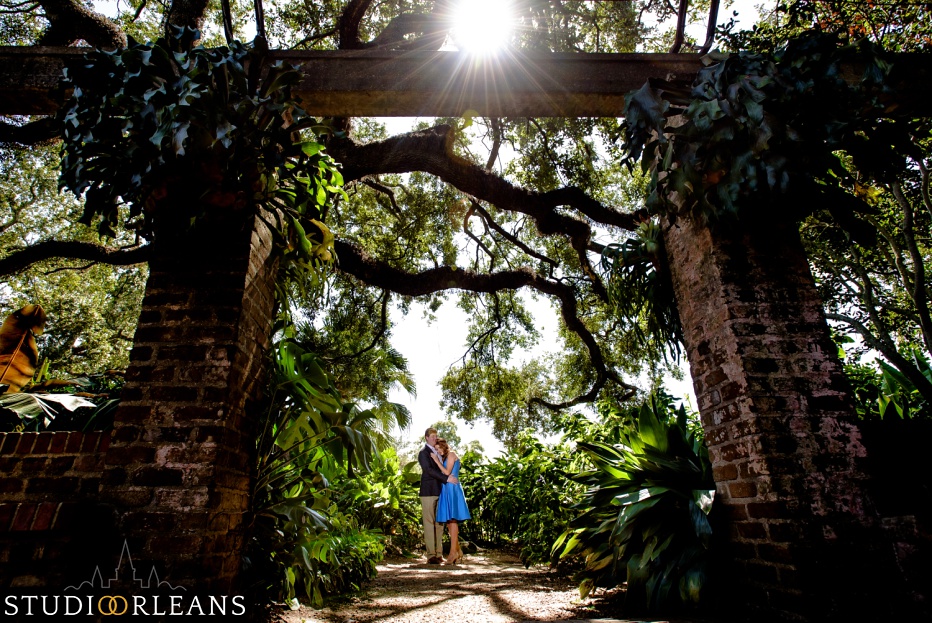 Engagement Session in City Park New Orleans
