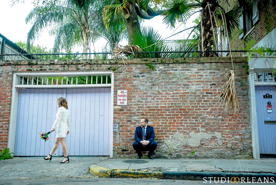 New Orleans Engagement Session in the French Quarter