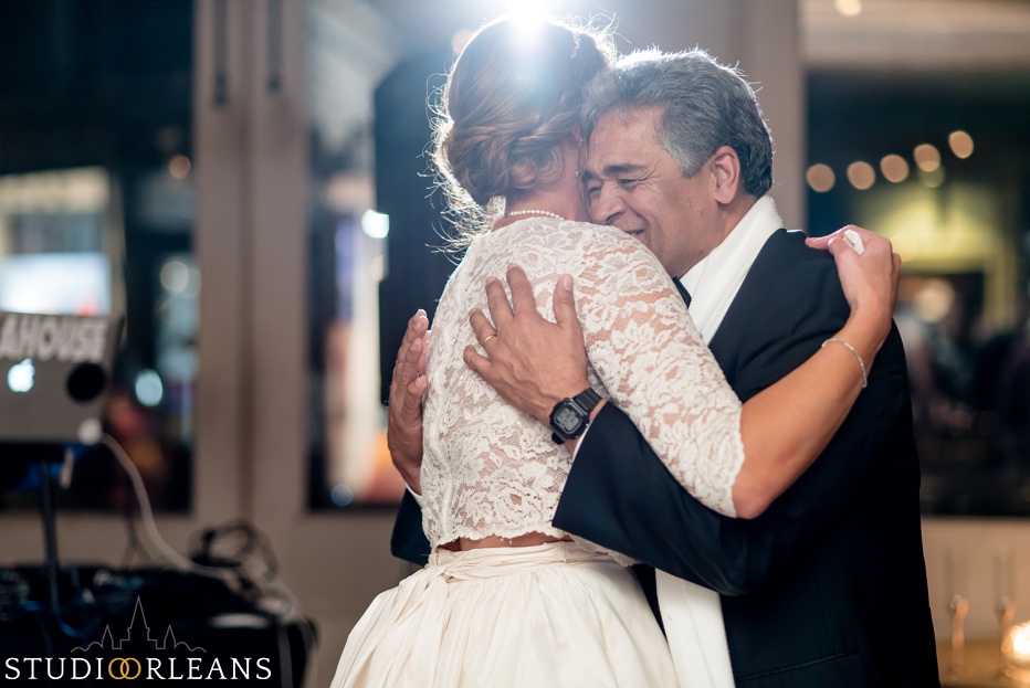 Father/daughter dance at Belovo in New Orleans