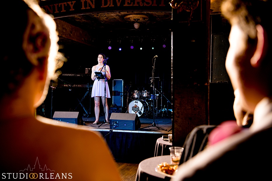 House of Blues wedding with the Nola Dukes - Same sex wedding in New Orleans