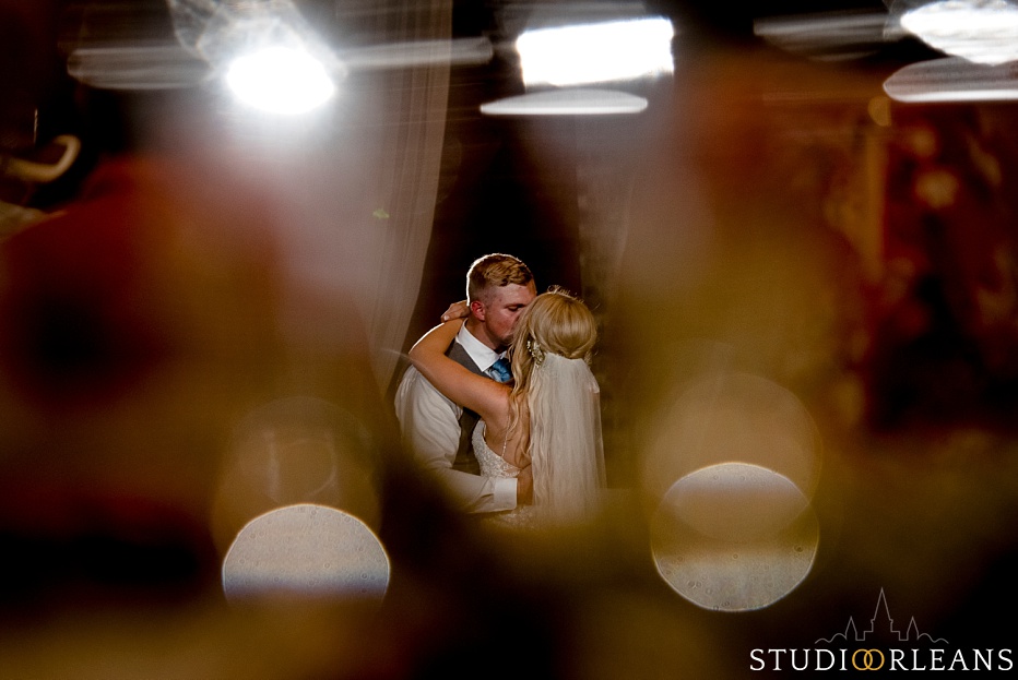 The first dance as a couple at the Berry Barn