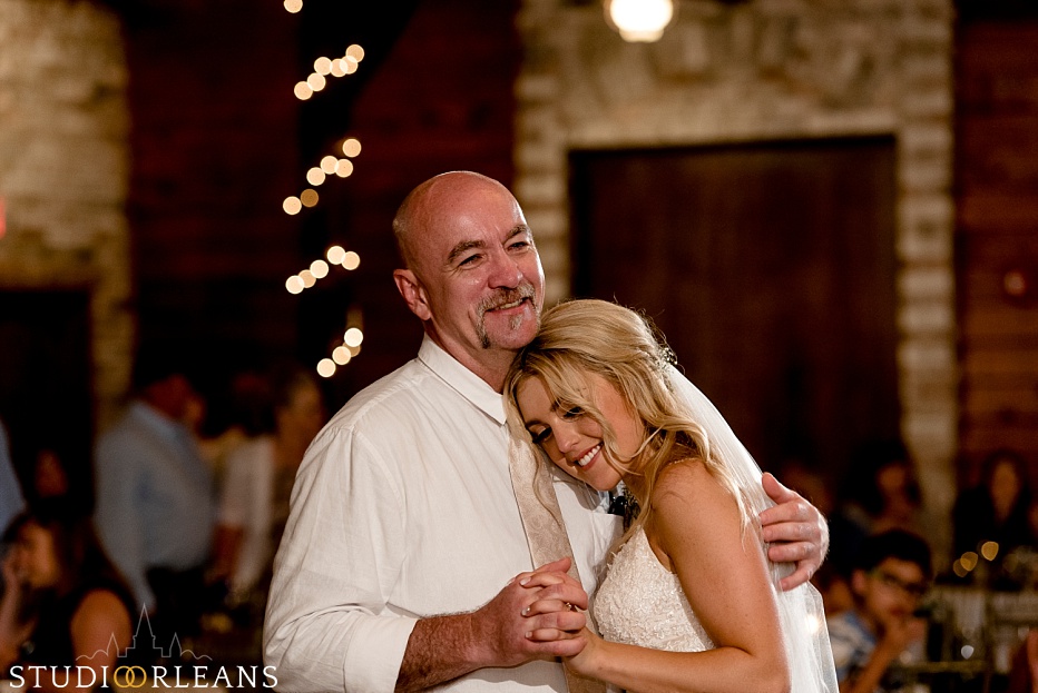 Father/daughter dance at the Berry Barn